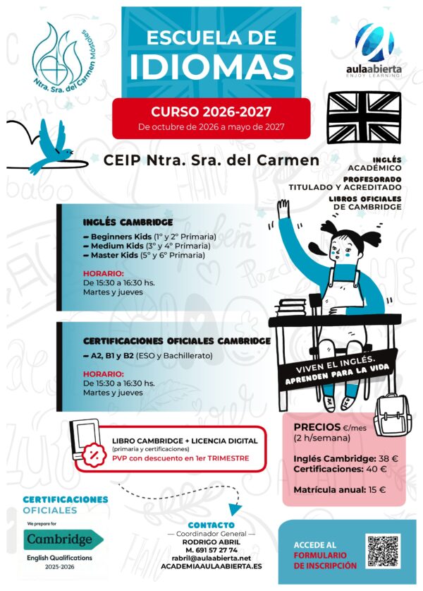primaria-ceip-nuestra-sra-del-carmen-mostoles-escuela-de-idiomas-inscripcion-anual-2026-2027-academia-aula-abierta