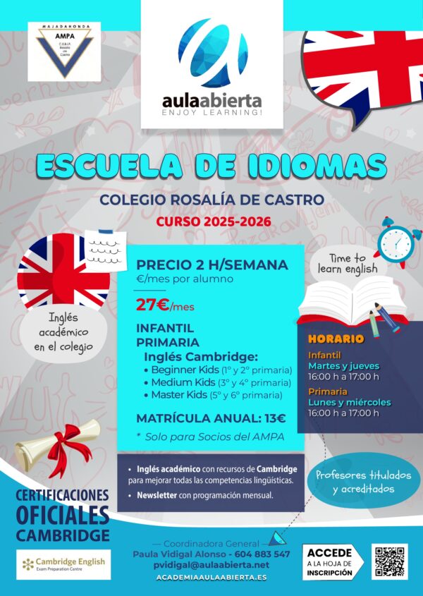 cartel-rosalia-de-castro-academia-aul-abierta-2025-2026