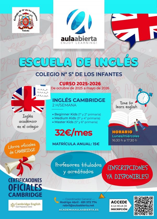 cartel-primaria-nuestra-senora-de-los-infantes-escuela-idiomas-ingles-2025-2026-academia-aula-abierta_900