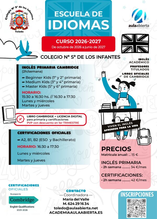 primaria-colegio-nuestra-senora-infantes-toledo-escuela-de-idiomas-inscripcion-anual-2026-2027-academia-aula-abierta